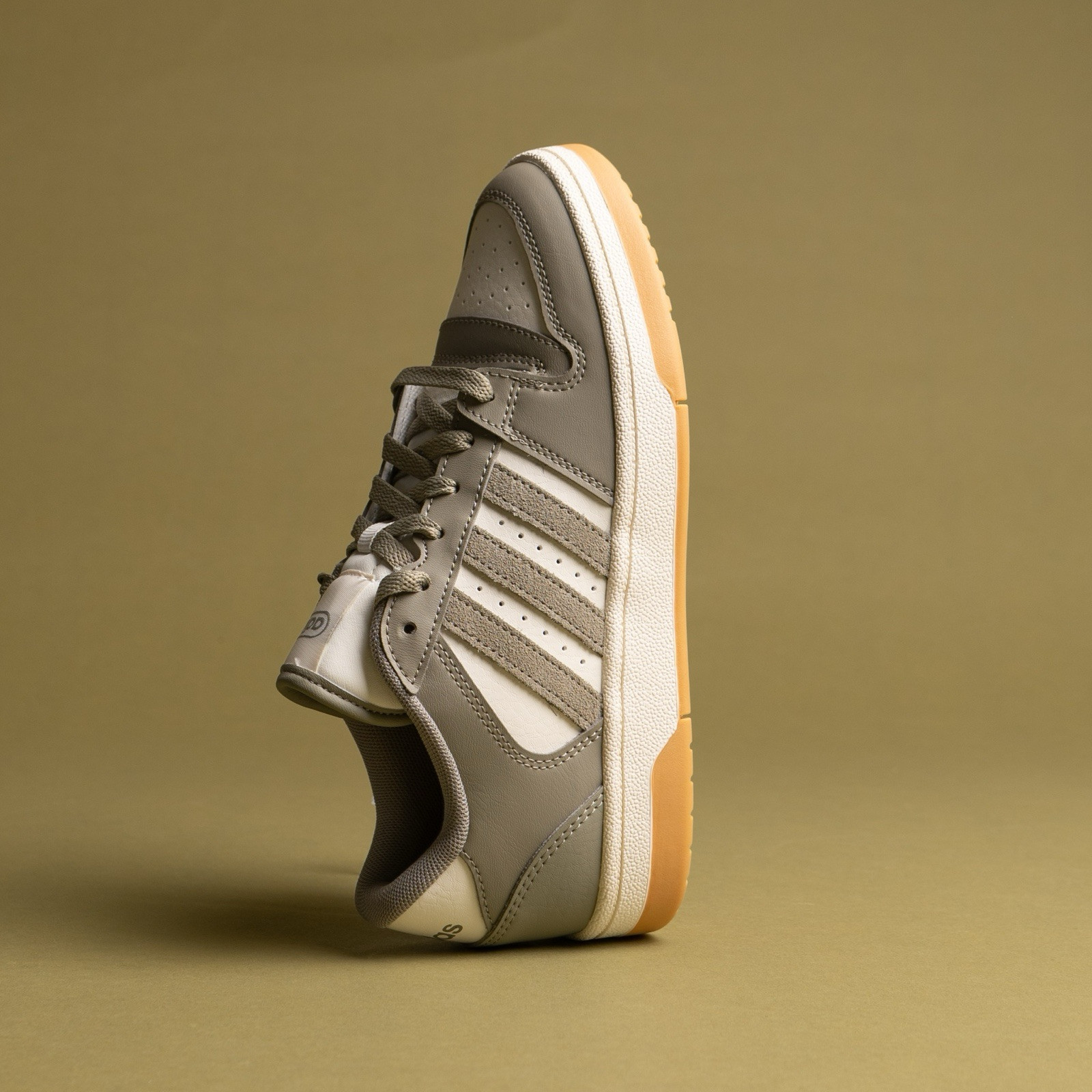 Premium Platform Tennis Shoe Olive
