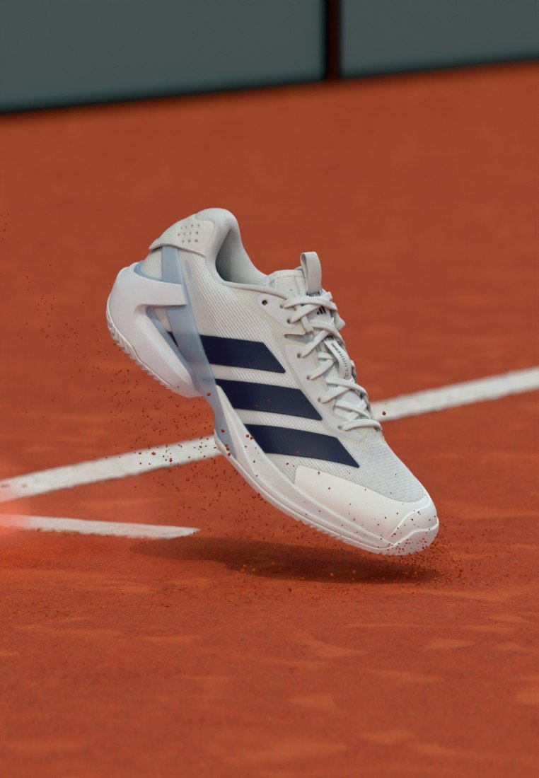 Flex Clay Court Tennis Shoe Ivory