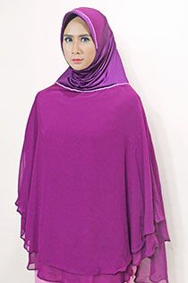 Jilbab - Purple