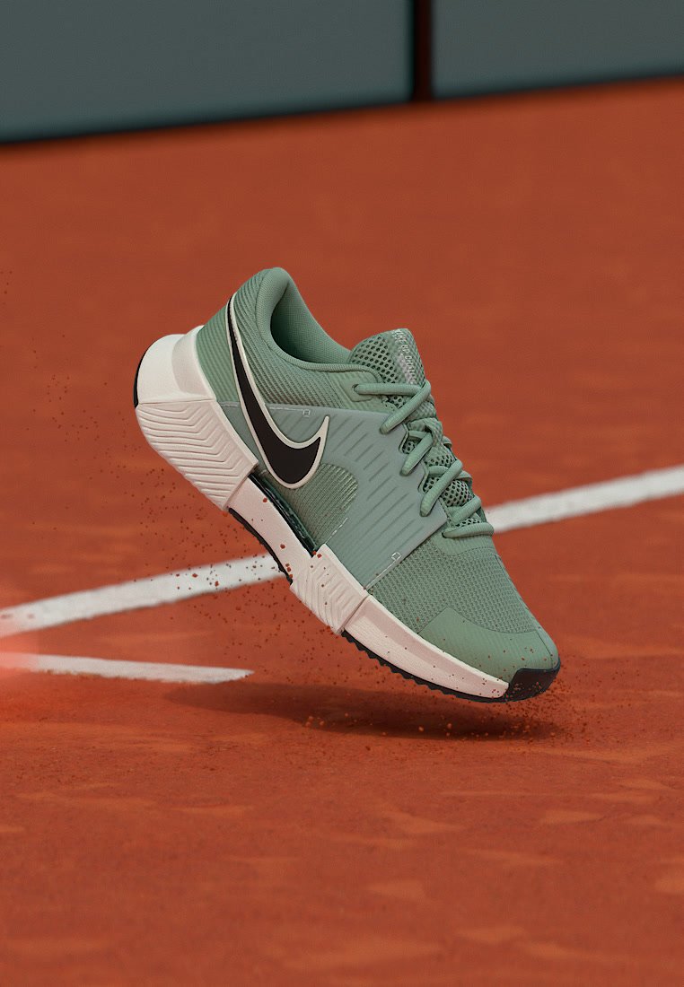 Bold Clay Court Tennis Shoe Denim