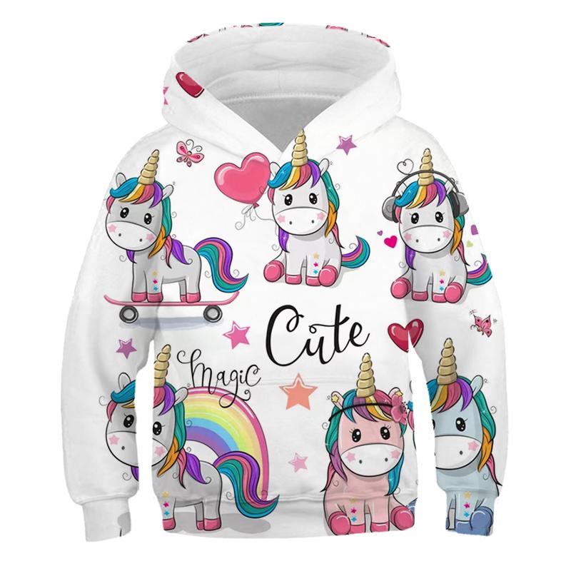 Kids Unicorn Hoodie