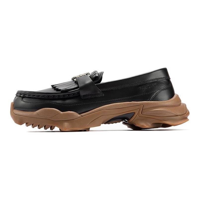 Signature Buck Loafer Black