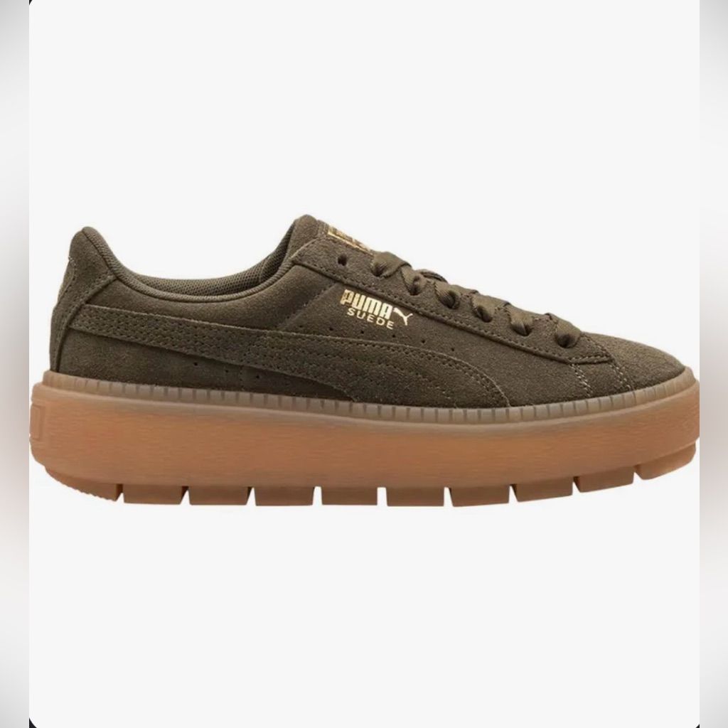 Signature Platform Sneaker Olive