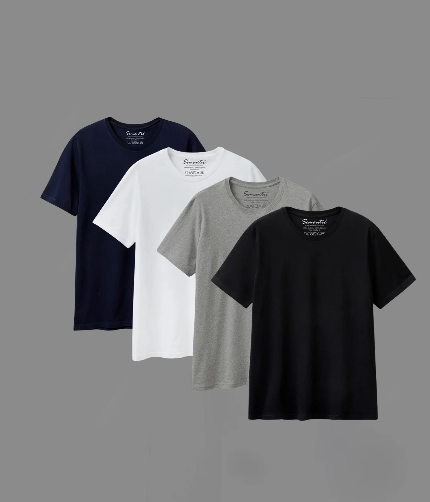 Soft Men's Cotton T-Shirt Pack Deluxe