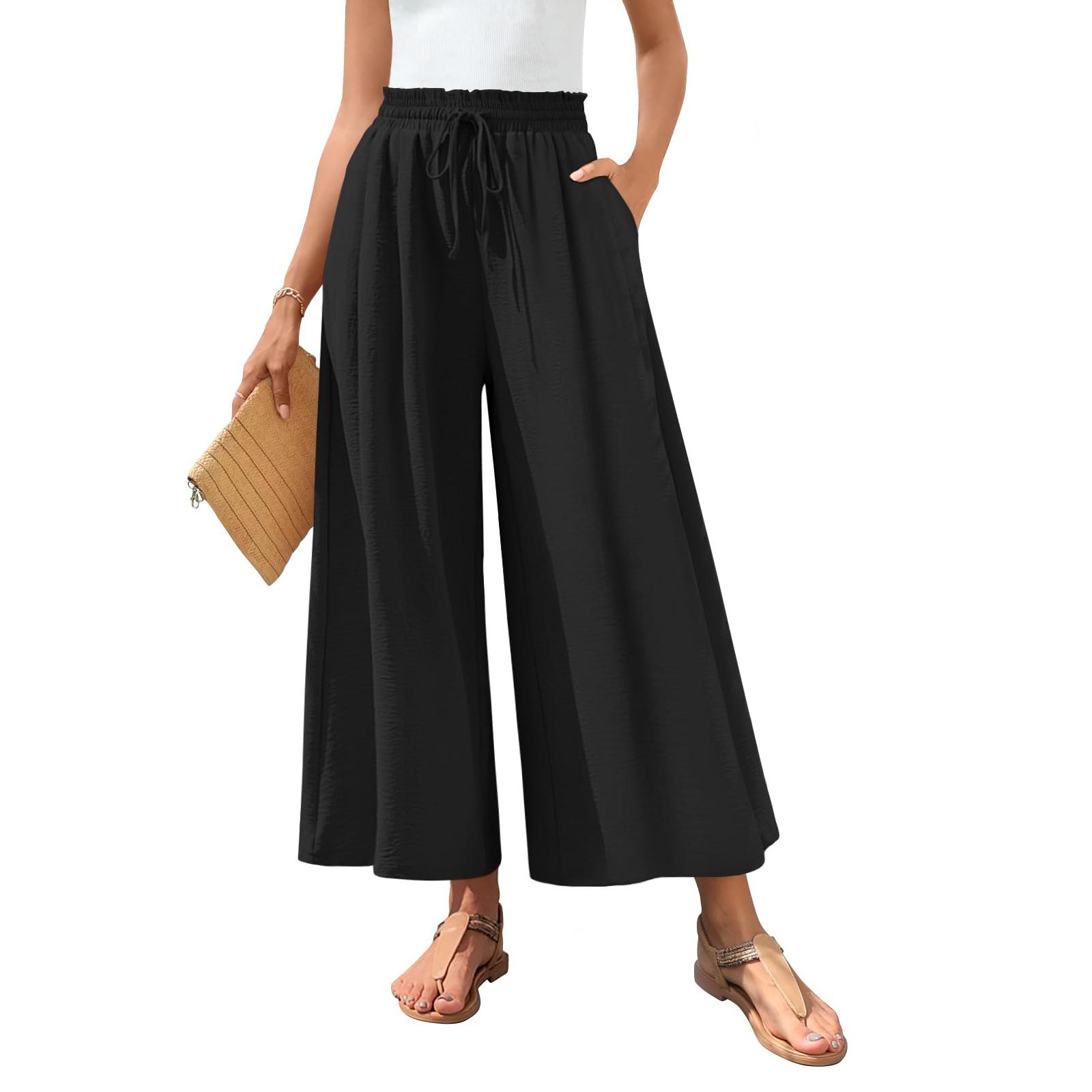 Women's Wide Leg Palazzo Pants