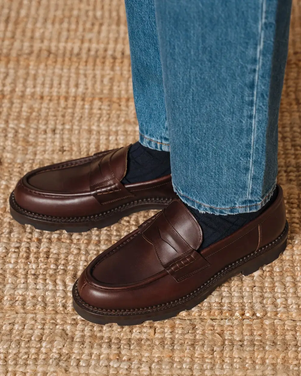 Velocity Penny Loafer Walnut
