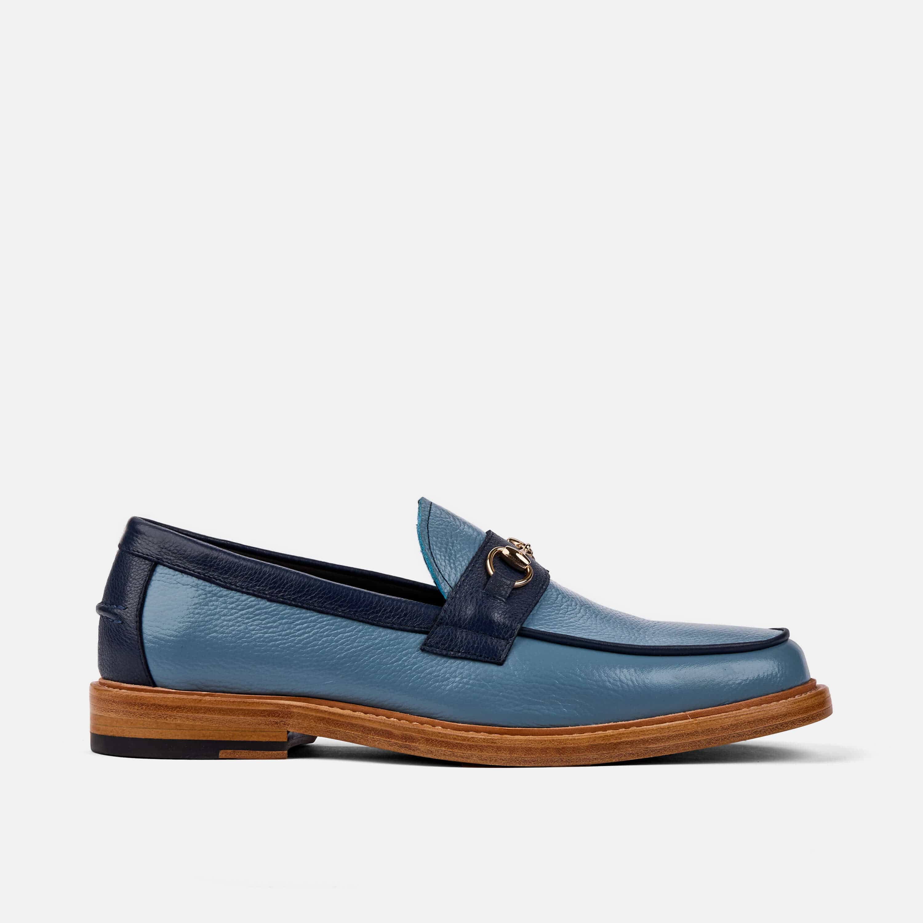Momentum Horsebit Loafer Indigo