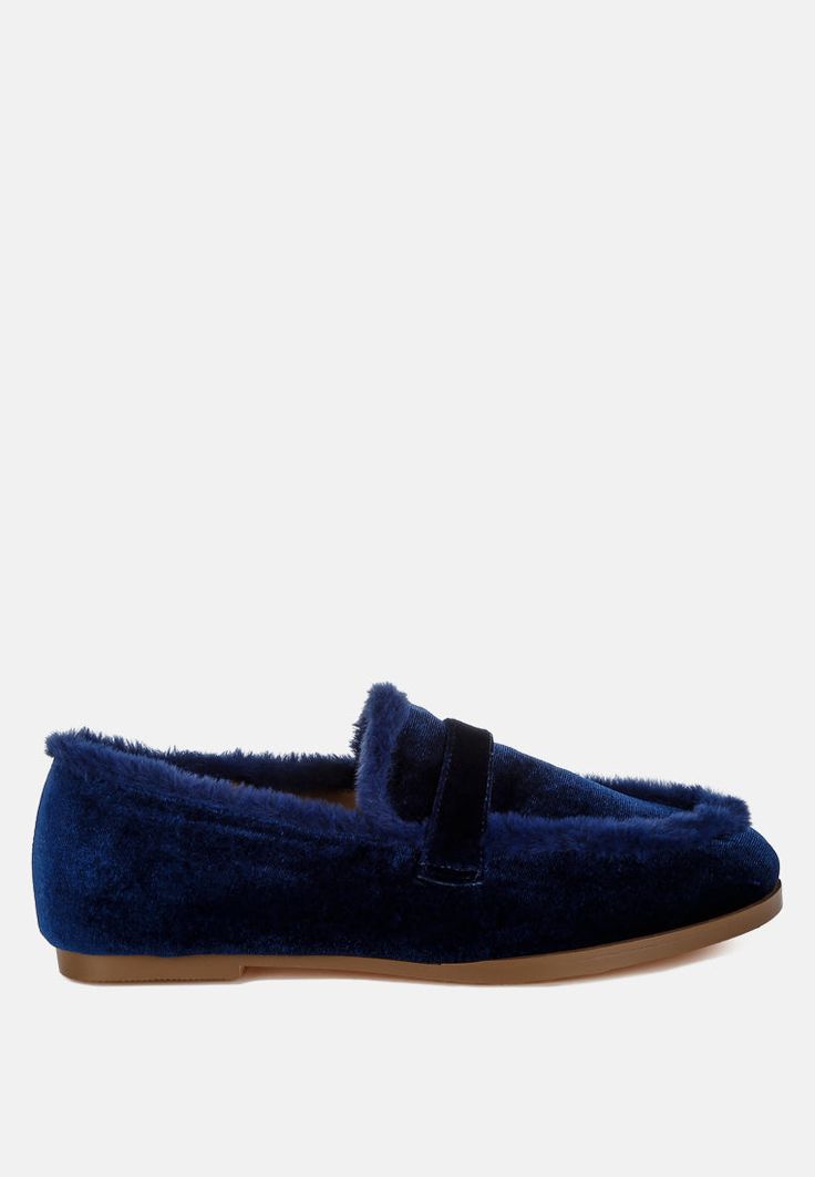 Prime Velvet Loafer Denim