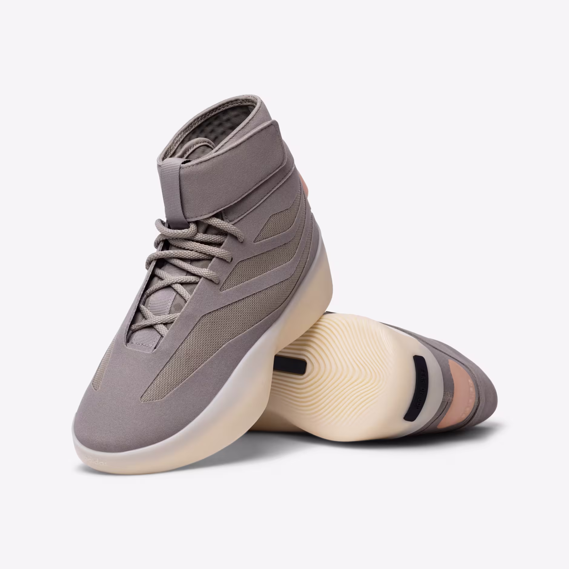 Vintage High Top Sneaker Beige