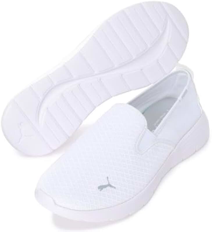 Metropolitan Slipper Loafer White
