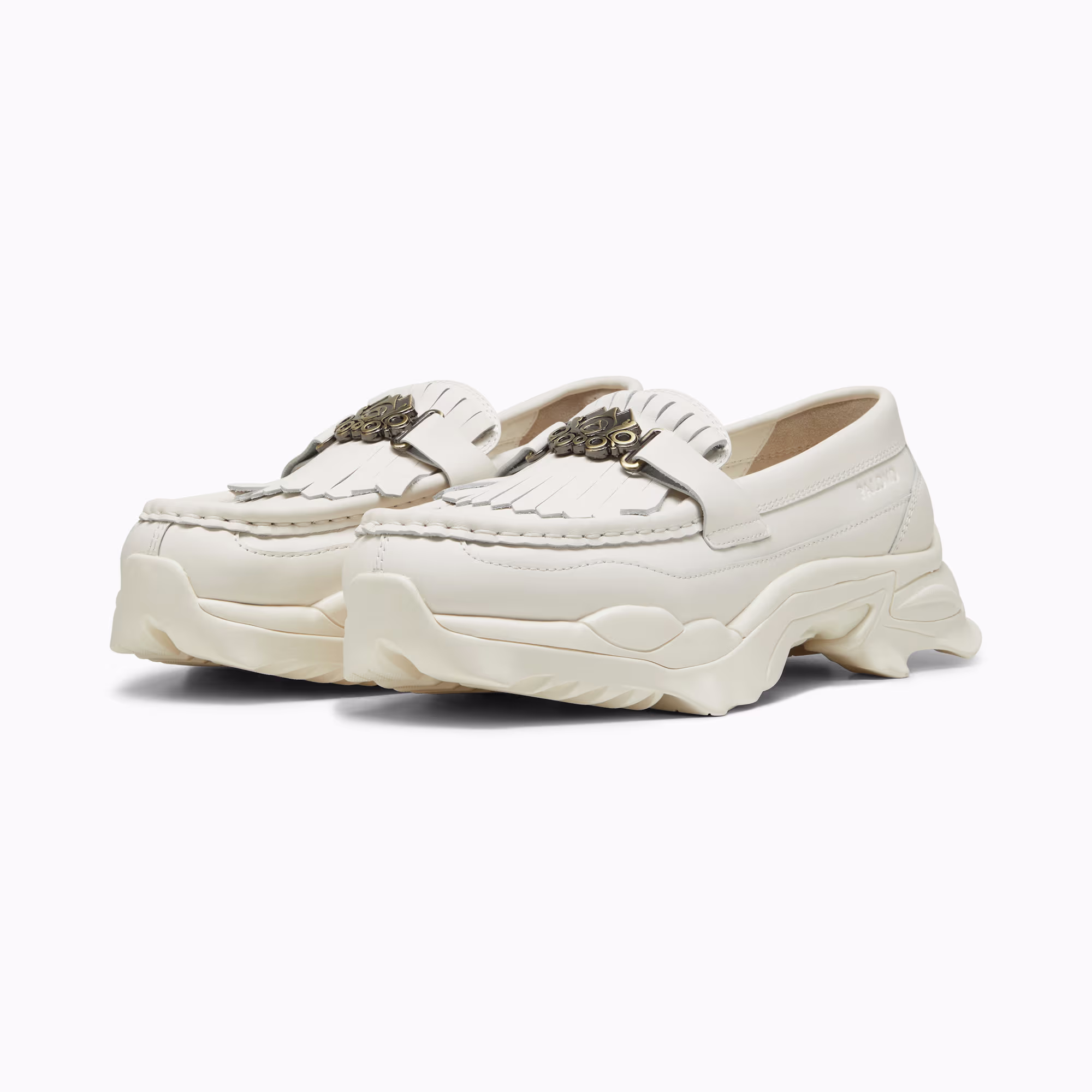 Metropolitan Slipper Loafer White