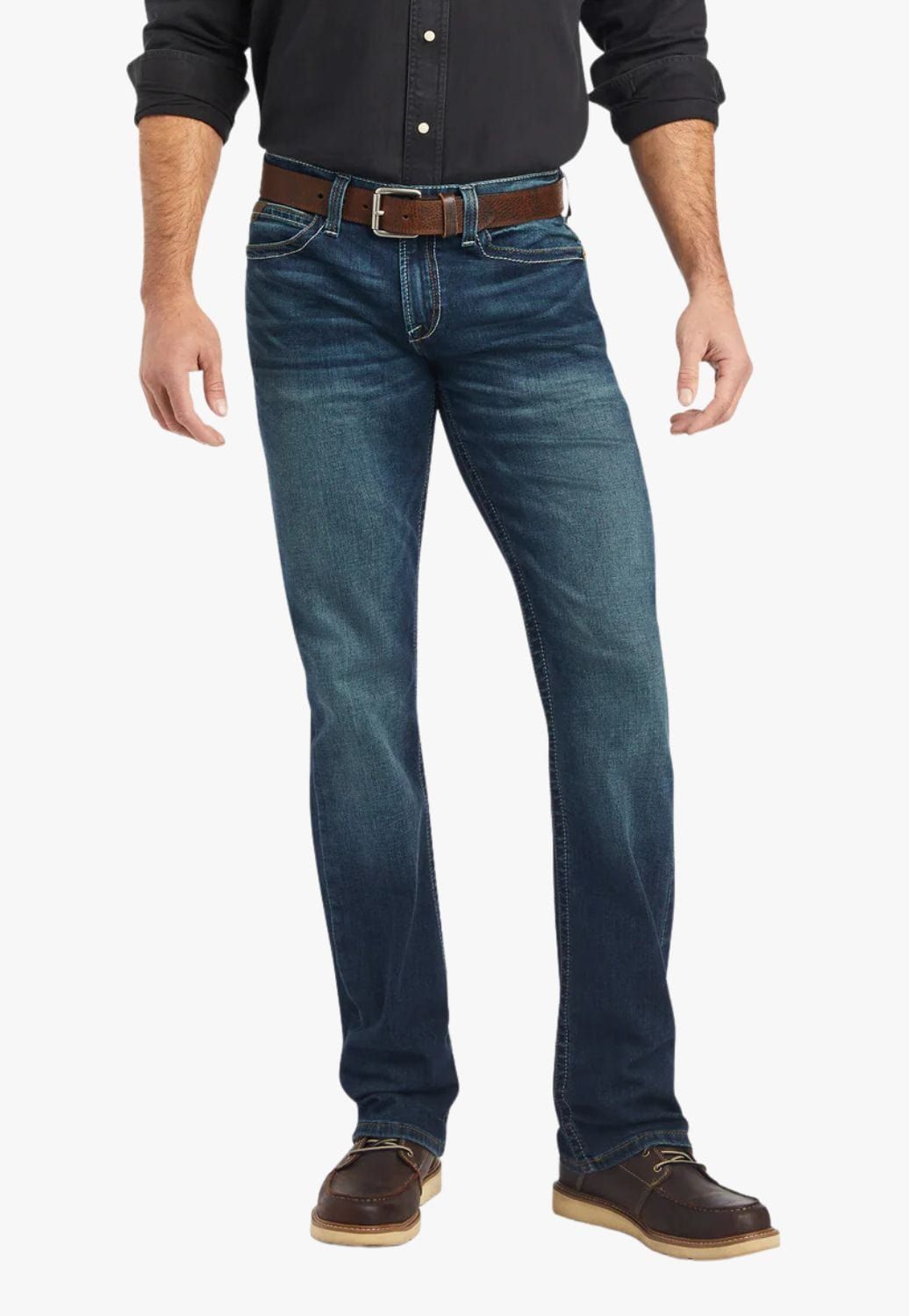 Trendy Men's Denim Jeans Straight Cut Elite