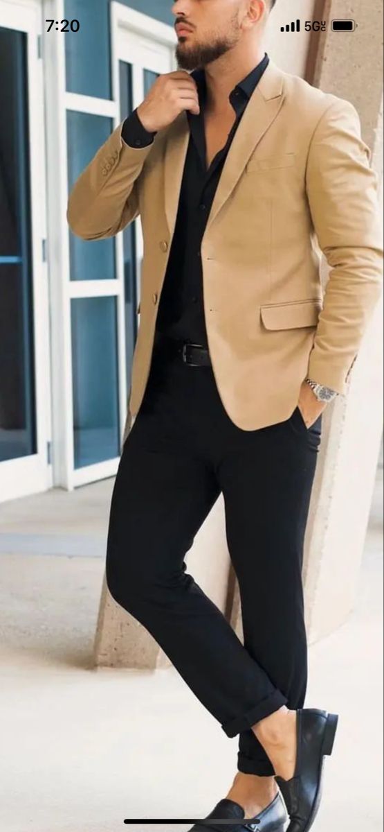 Vintage Men's Formal Suit Blazer Max