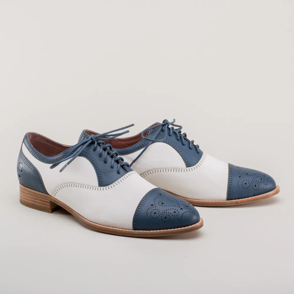 Heritage Cap-Toe Oxford Indigo
