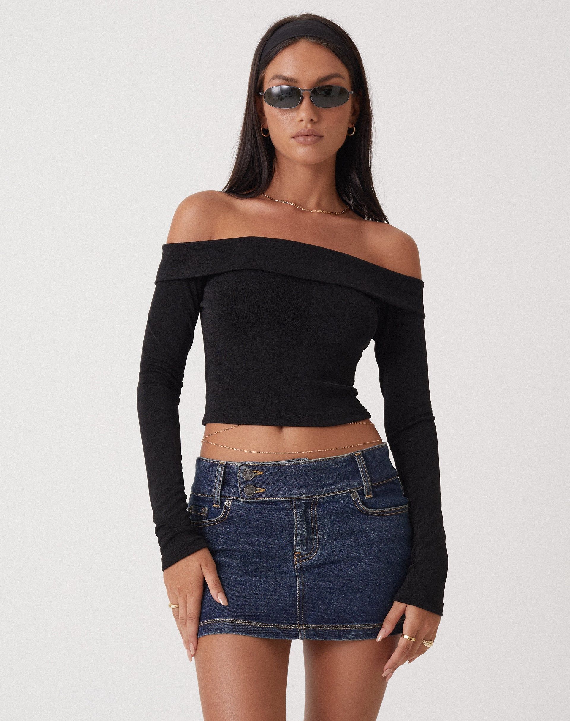 Women's Off-Shoulder Top