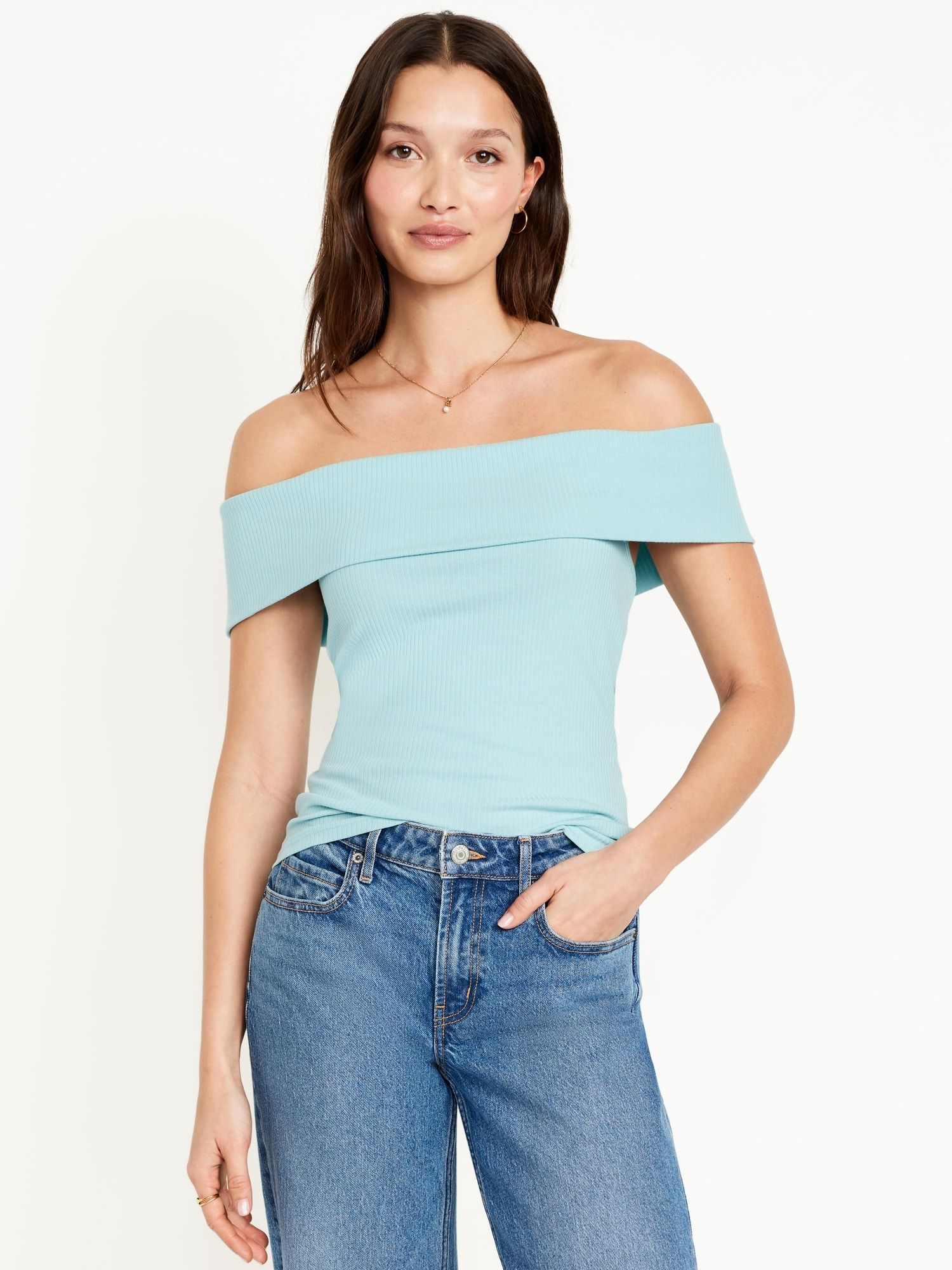 Women's Off-Shoulder Top