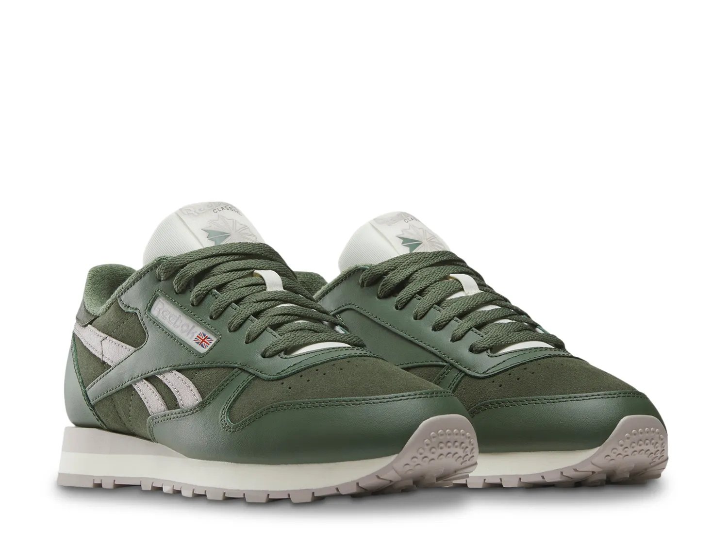 Signature Classic Leather Sneaker Earth