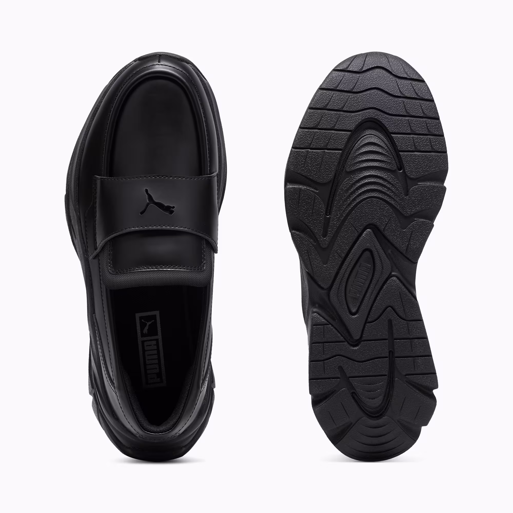 Tech Buck Loafer Onyx