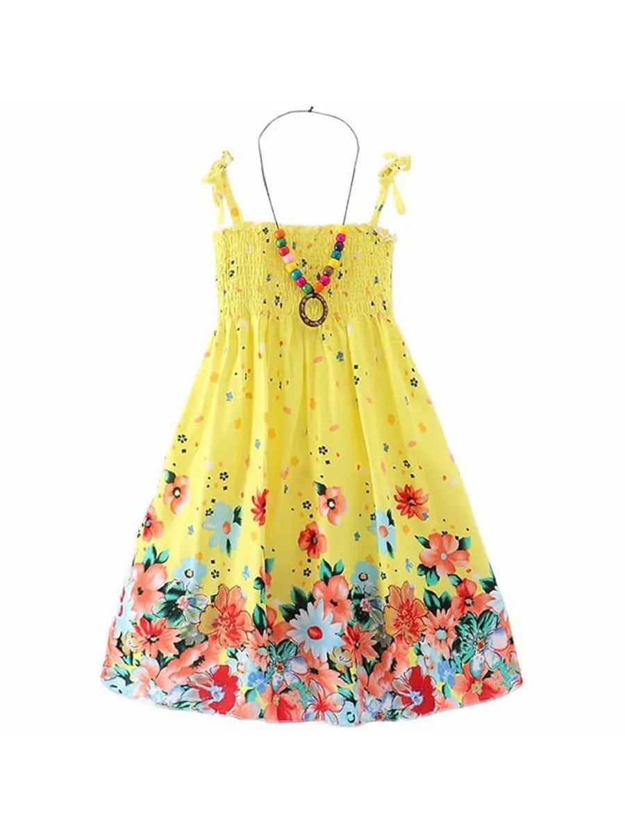 Kids Girls Floral Sundress
