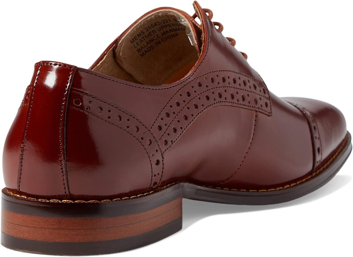 Limited Edition Cap-Toe Oxford Cognac