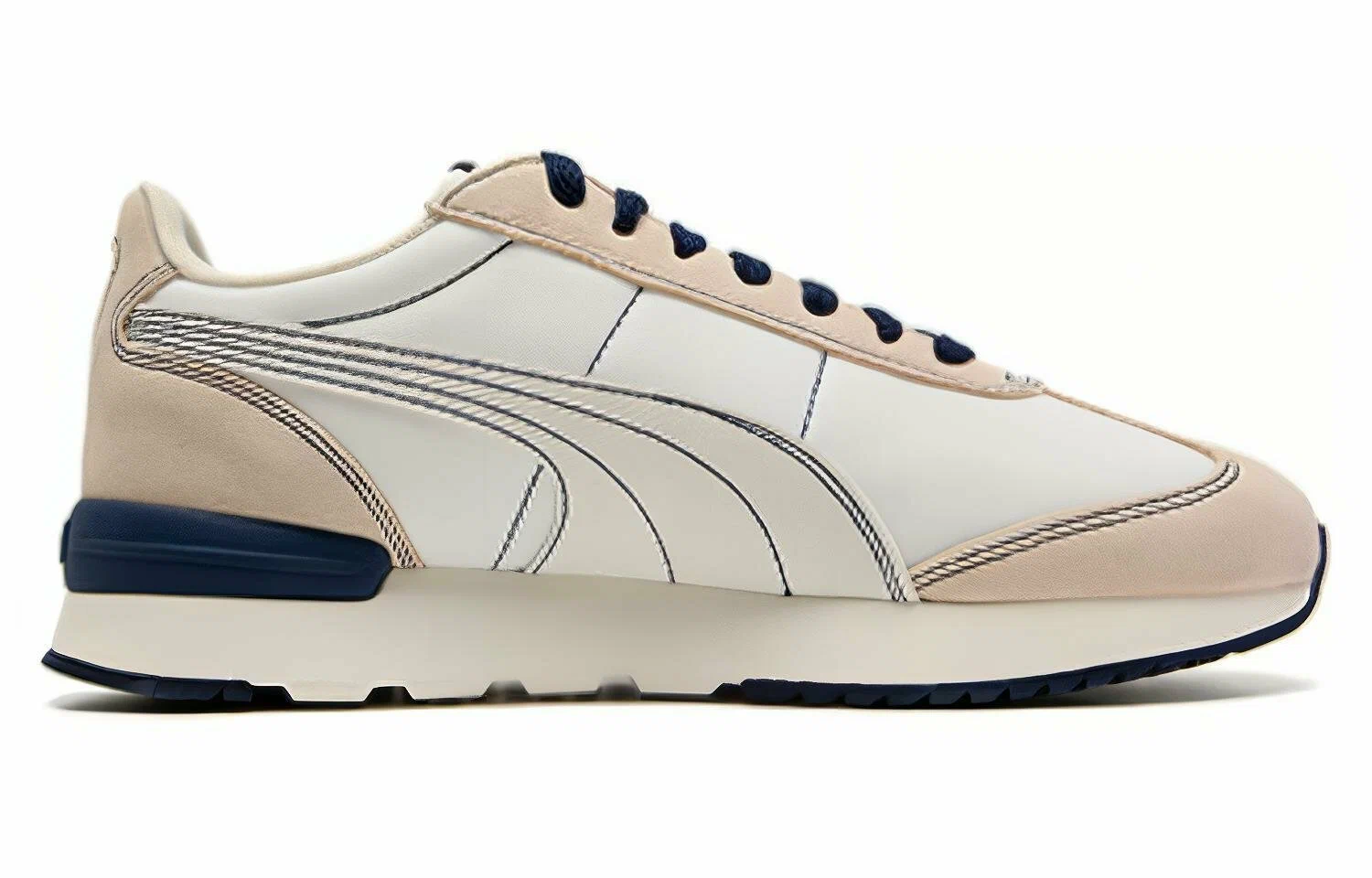 Flex Patent Leather Oxford Cream