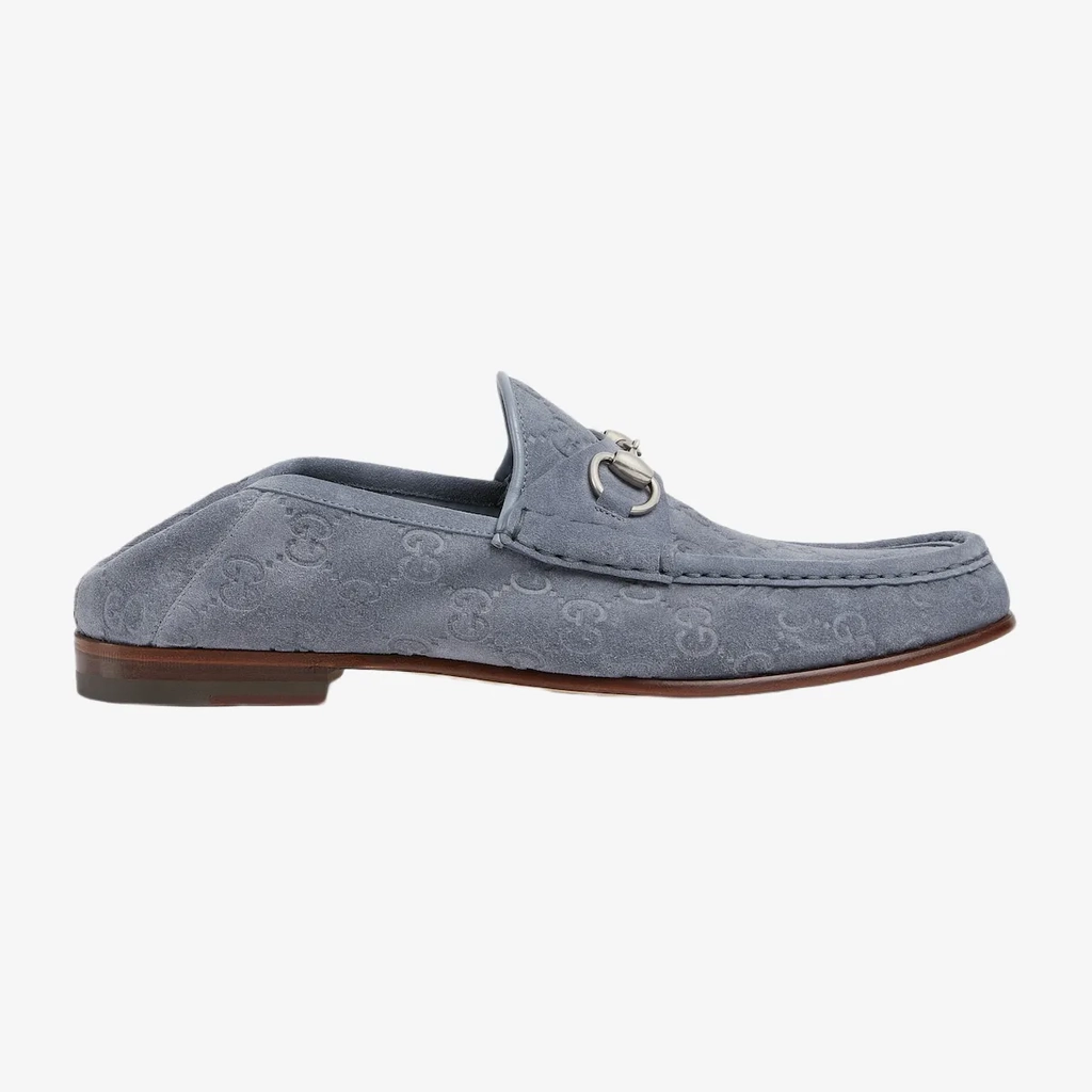 Luxury Horsebit Loafer Graphite