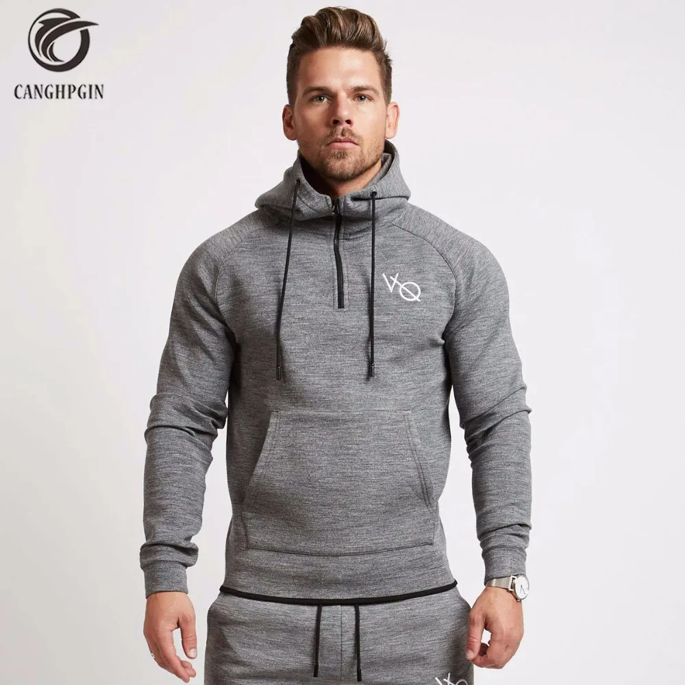 Sporty Men's Hooded Sweatshirt Max