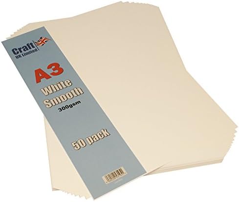 Card Stock - A3 - 100 Sheets - 300gsm