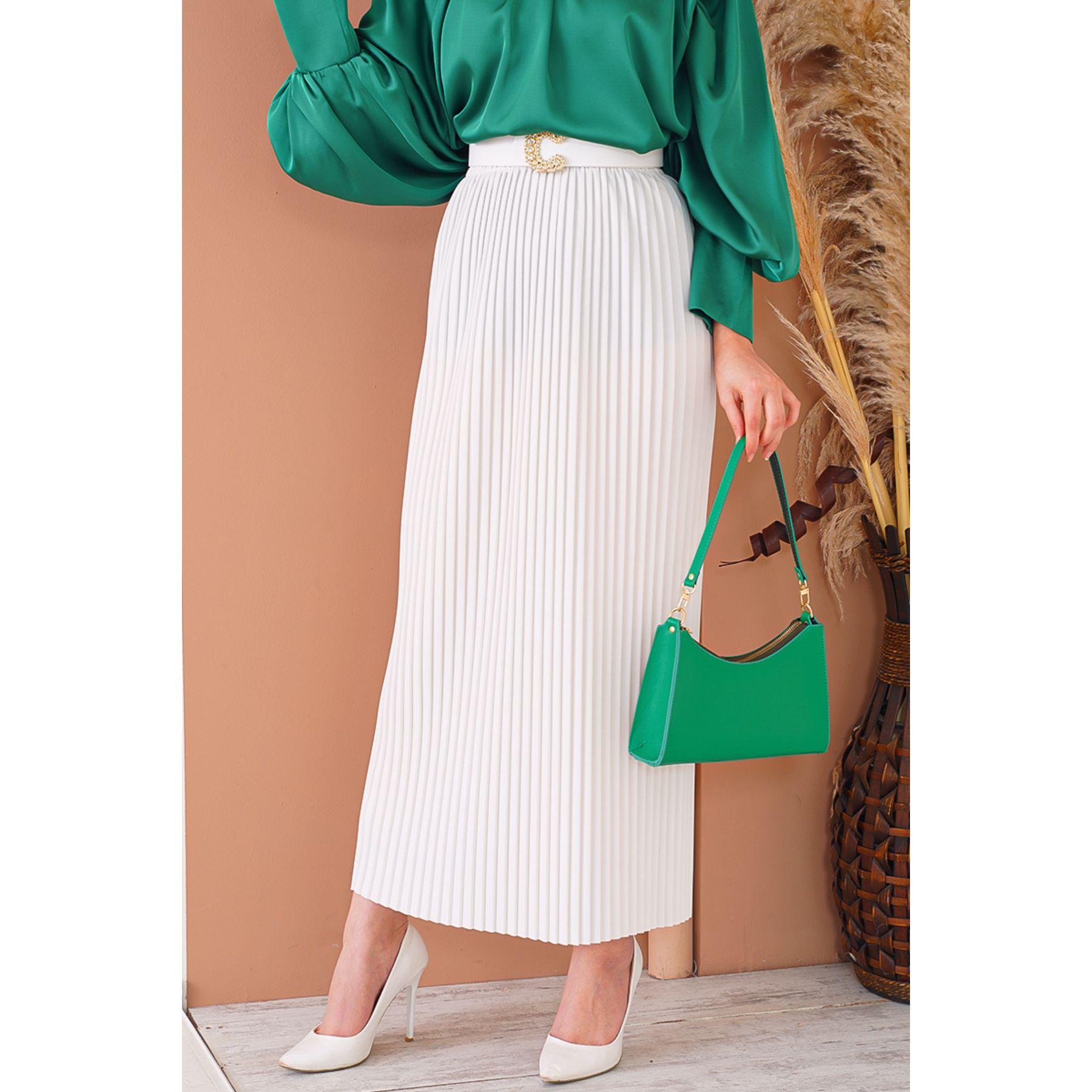 Muslim Skirt - White