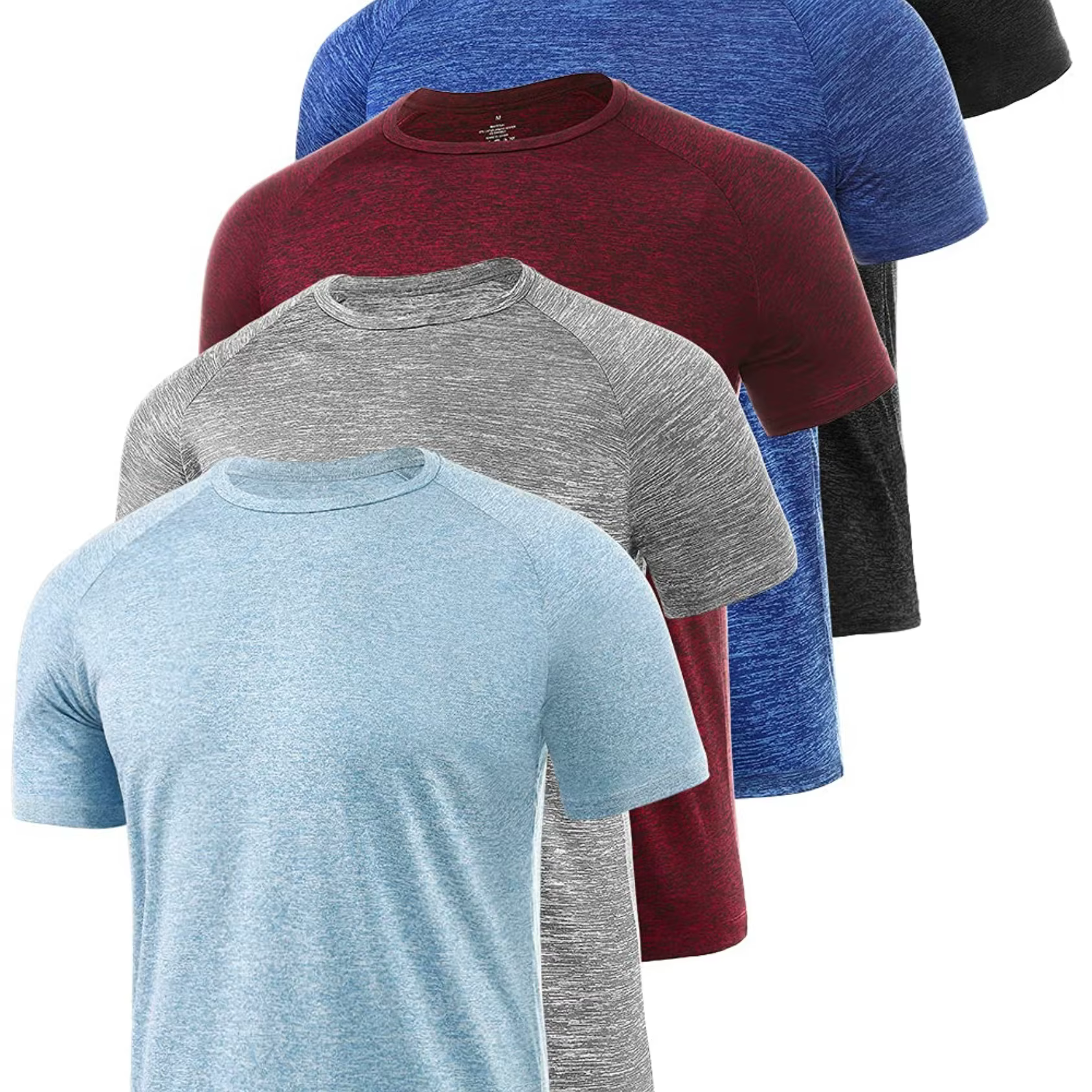 Sporty Men's Cotton T-Shirt Pack Max