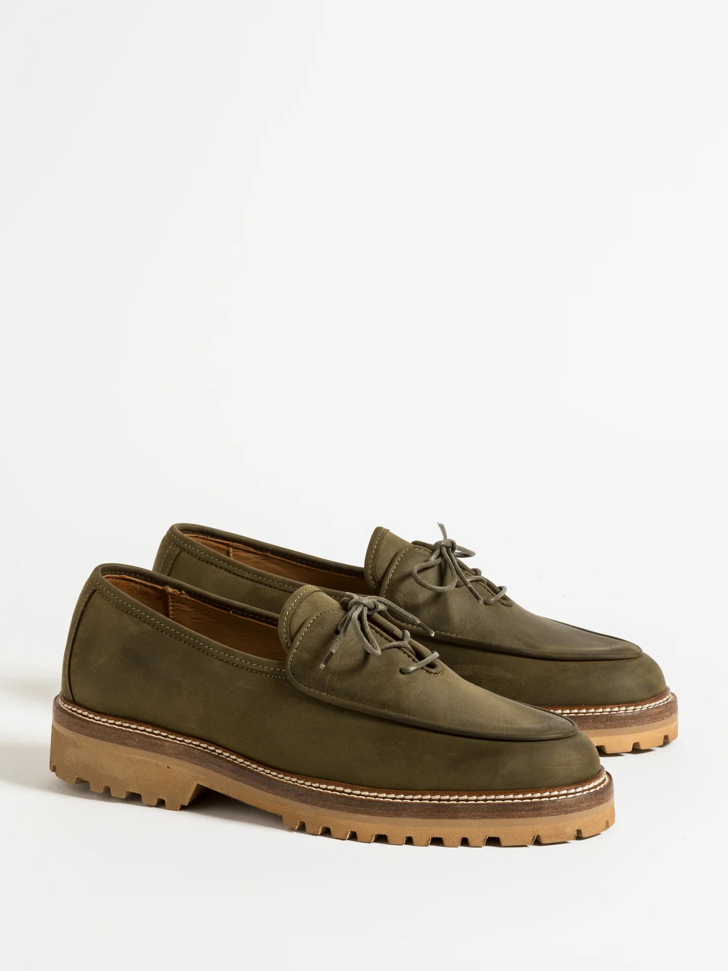 Royal Khaki Dress Shoes