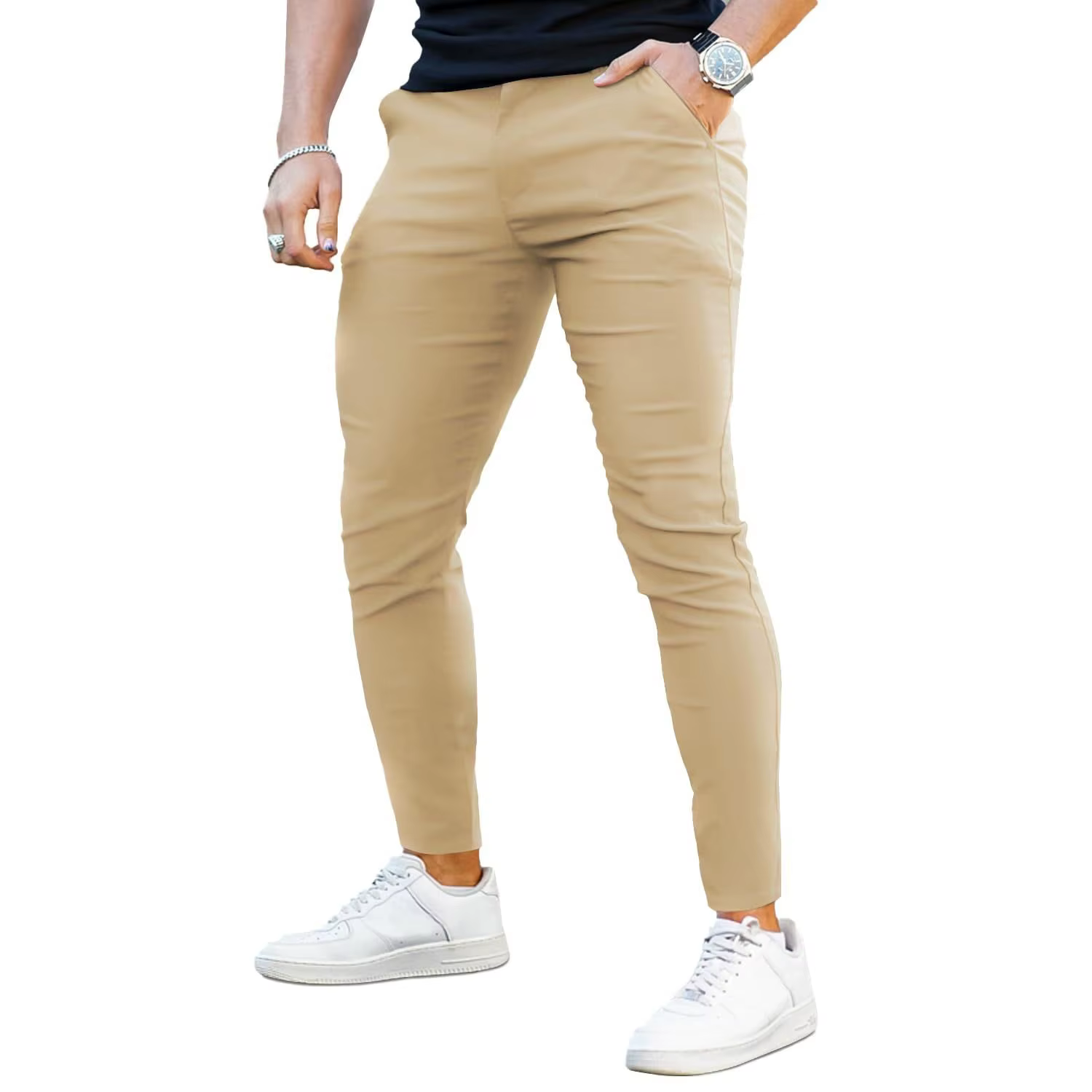 Vintage Men's Casual Chino Pants Eco