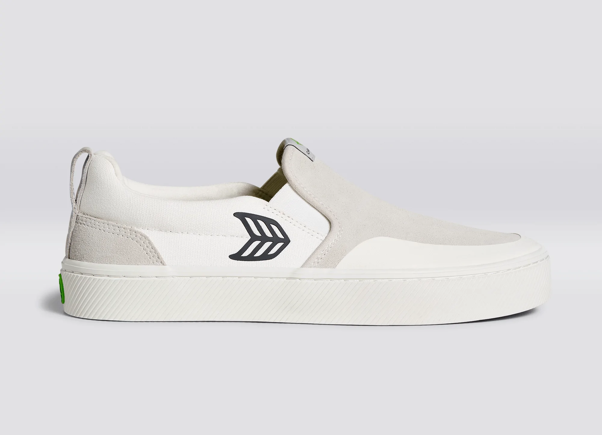 Urban White Slip-Ons