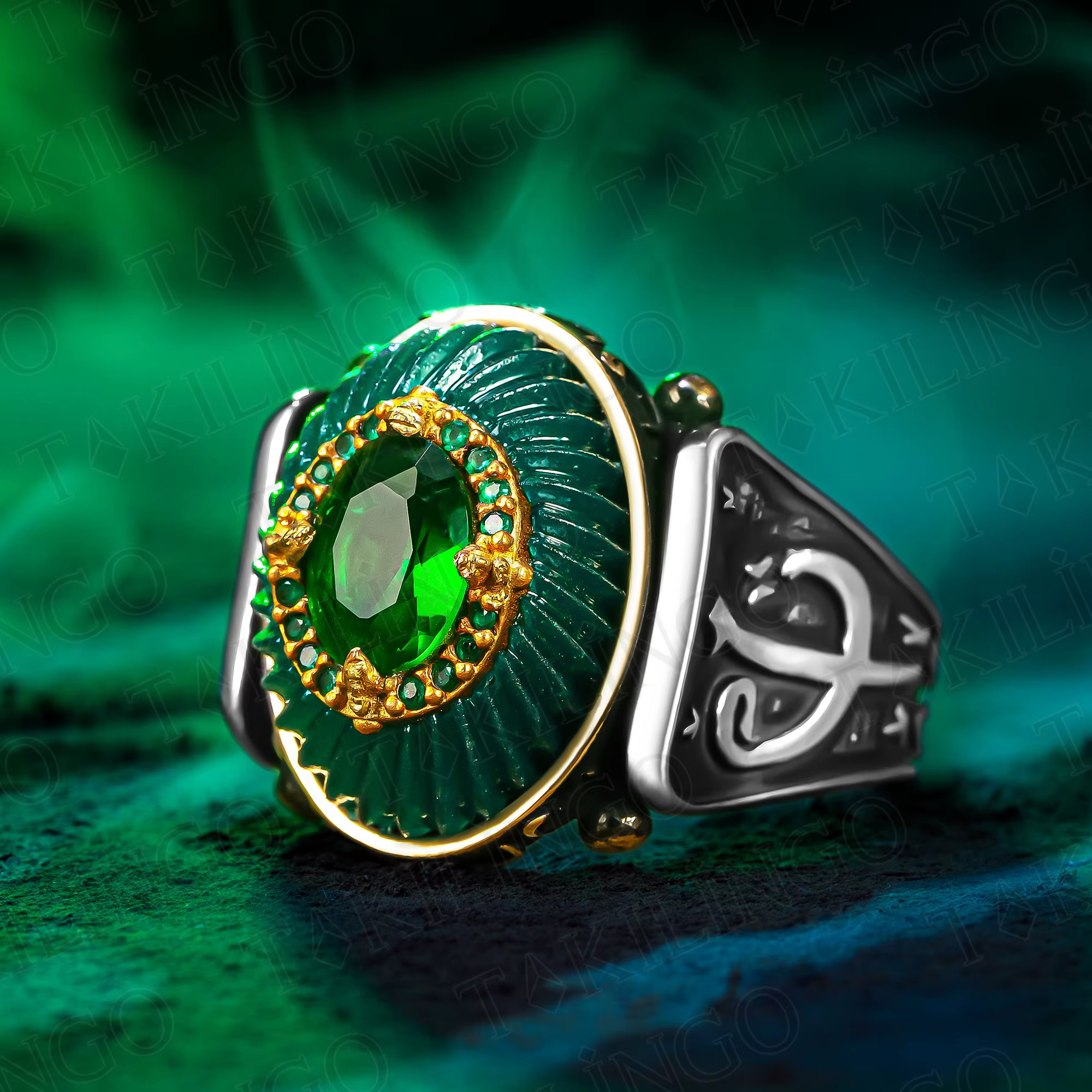 Muslim Ring - Green