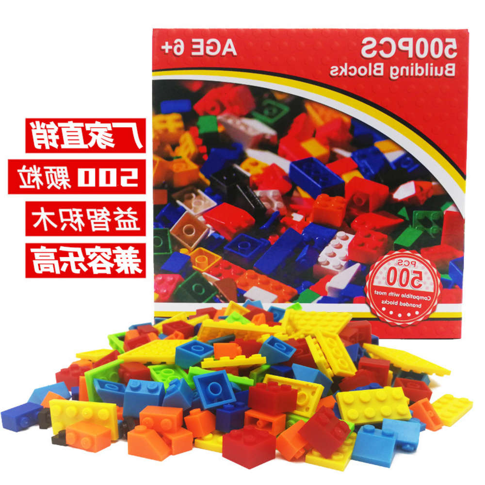 Building Blocks - 500 Pieces - LEGO Compatible