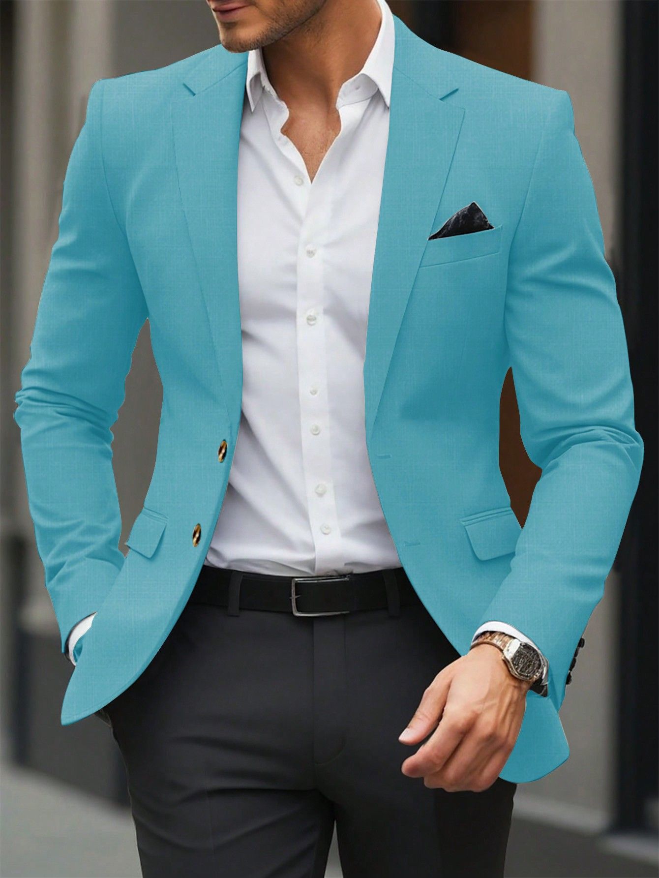 Casual Men's Formal Suit Blazer Pro