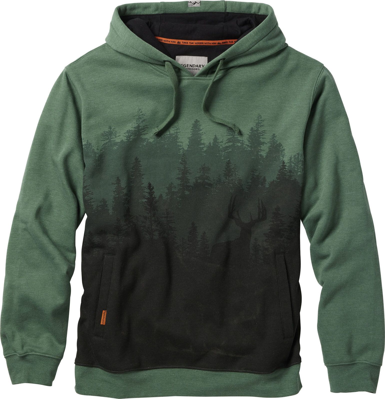Soft Men's Hooded Sweatshirt Natural