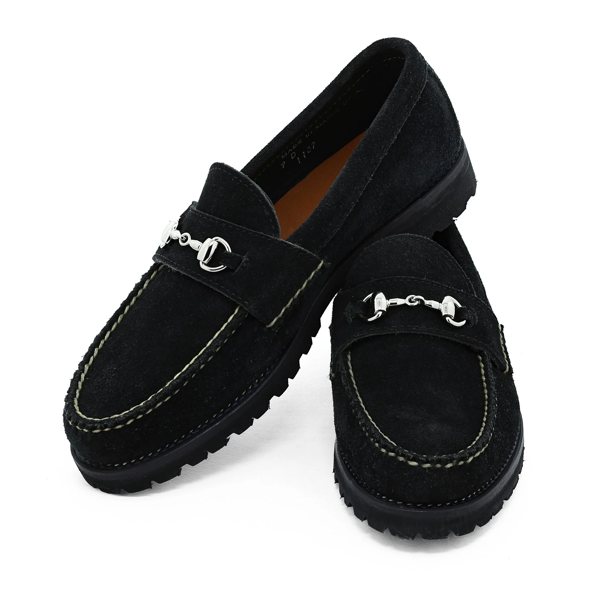 Contemporary Horsebit Loafer Graphite