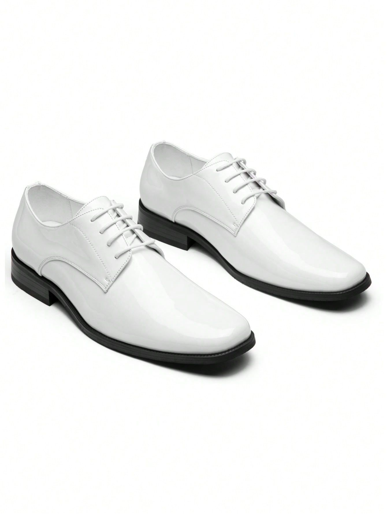 Premium White Formal Shoes