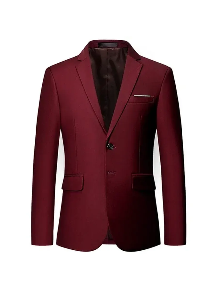 Modern Men's Formal Suit Blazer Deluxe