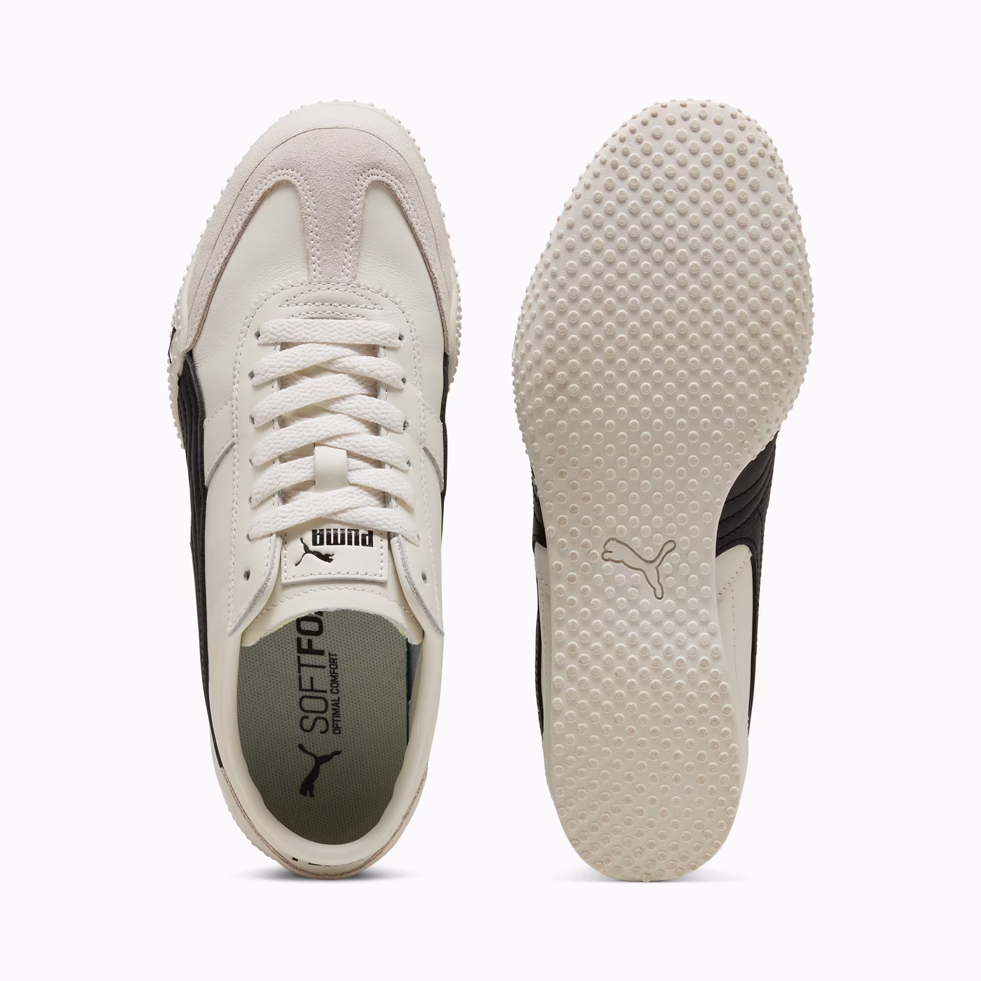 Contemporary Classic Leather Sneaker White