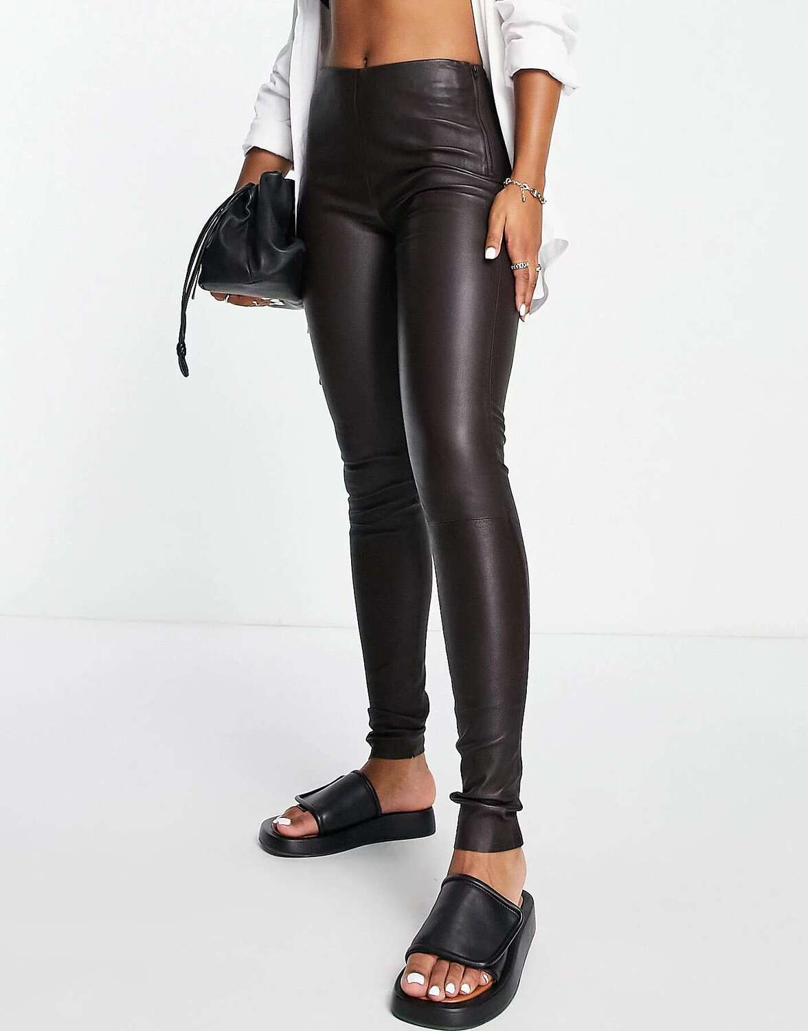 Women's Leather Leggings