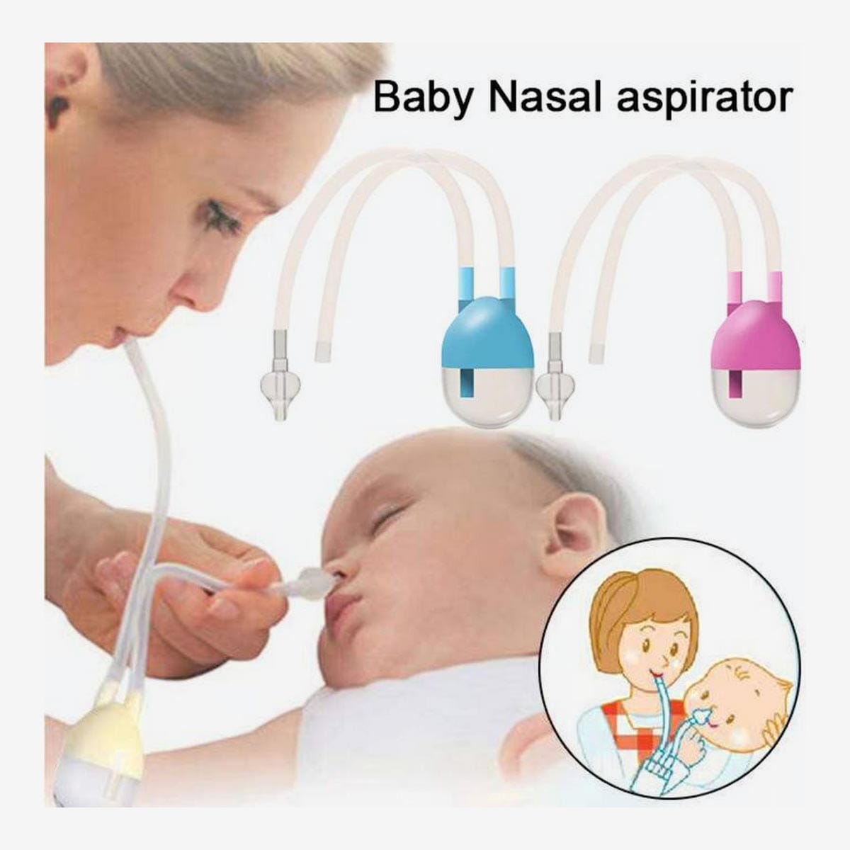 Baby Nasal Aspirator - Manual