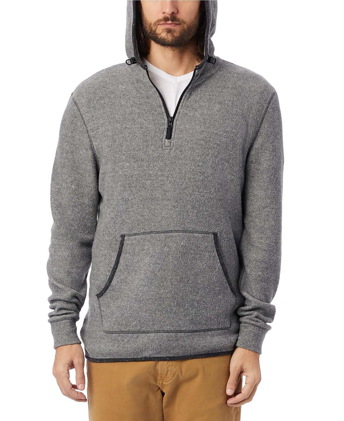 Lightweight Men's Hooded Sweatshirt Eco