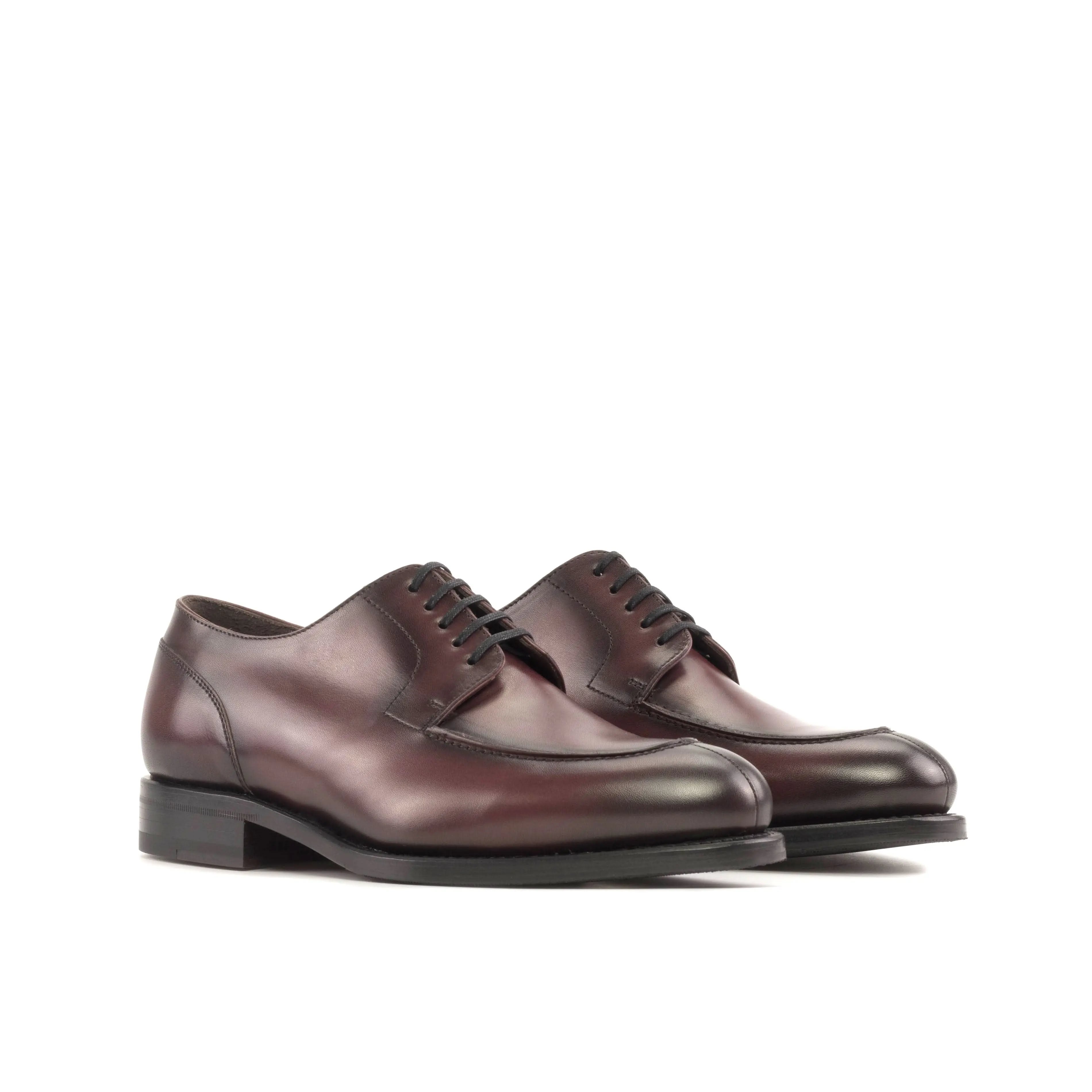 Royal Burgundy Derby Shoes