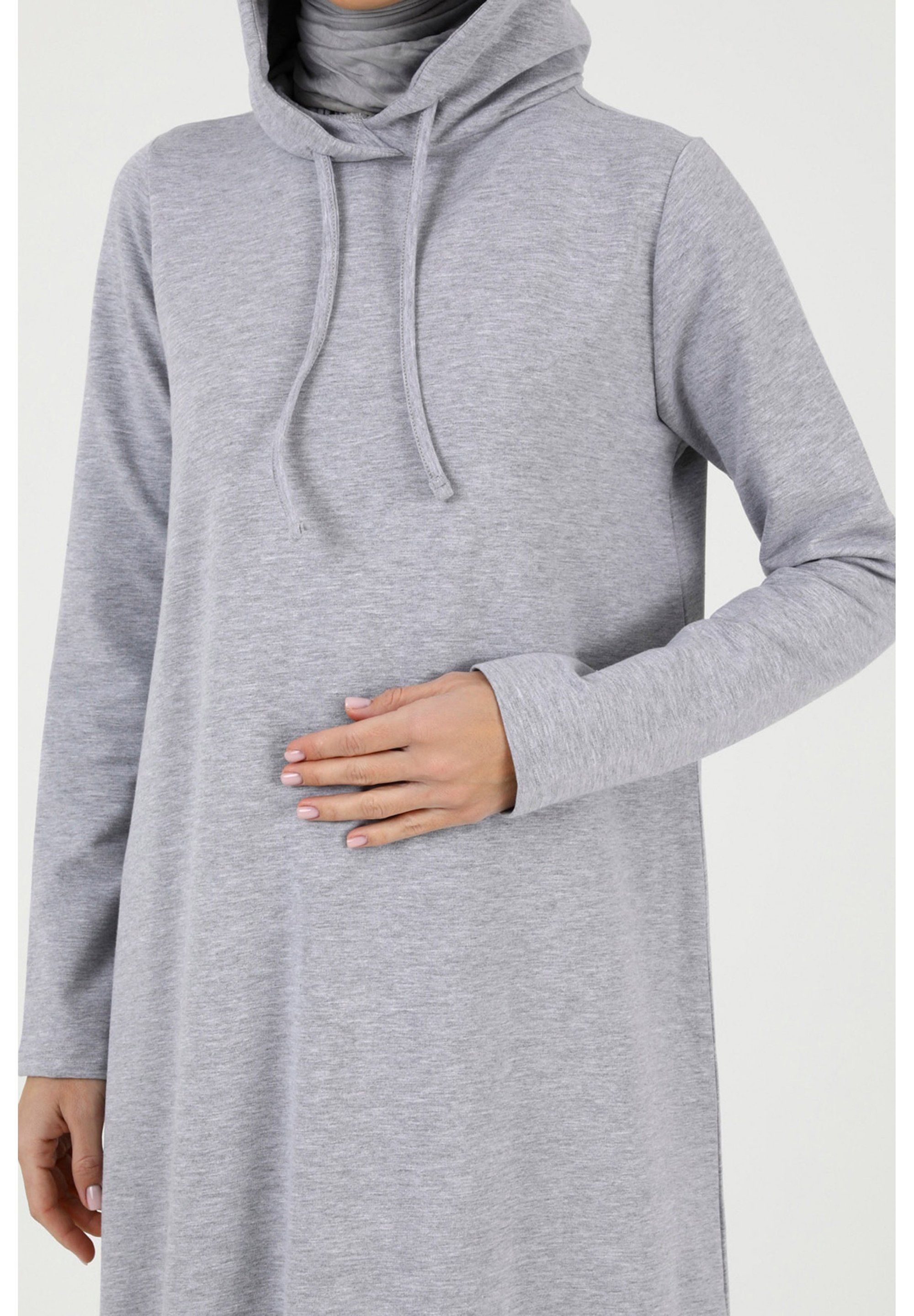 Modest Dress - Grey