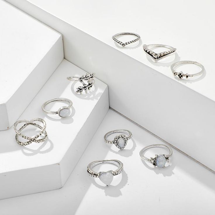Stackable Rings Set