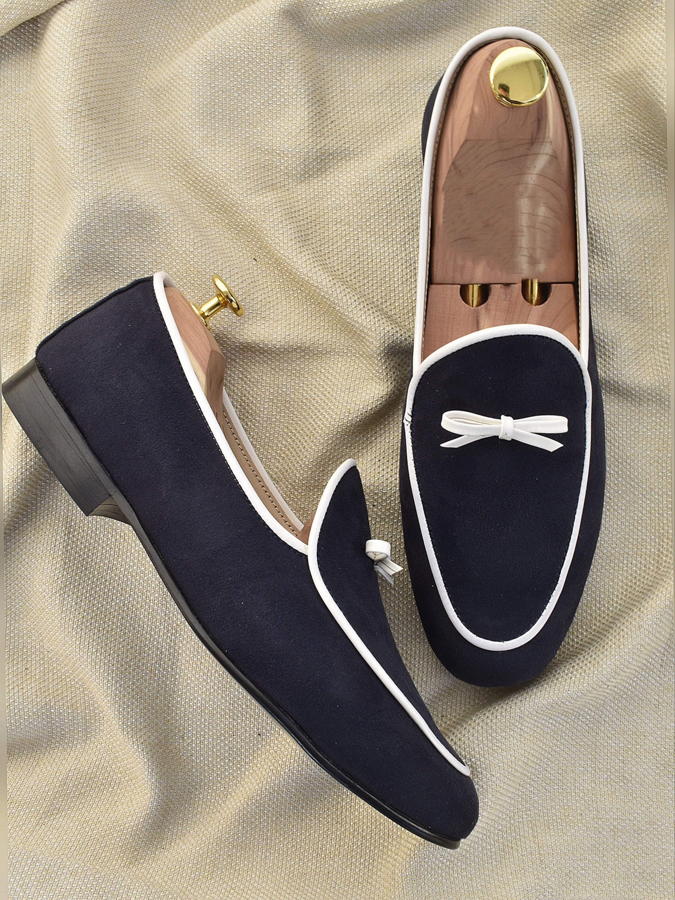 Royal Navy Blue Loafers