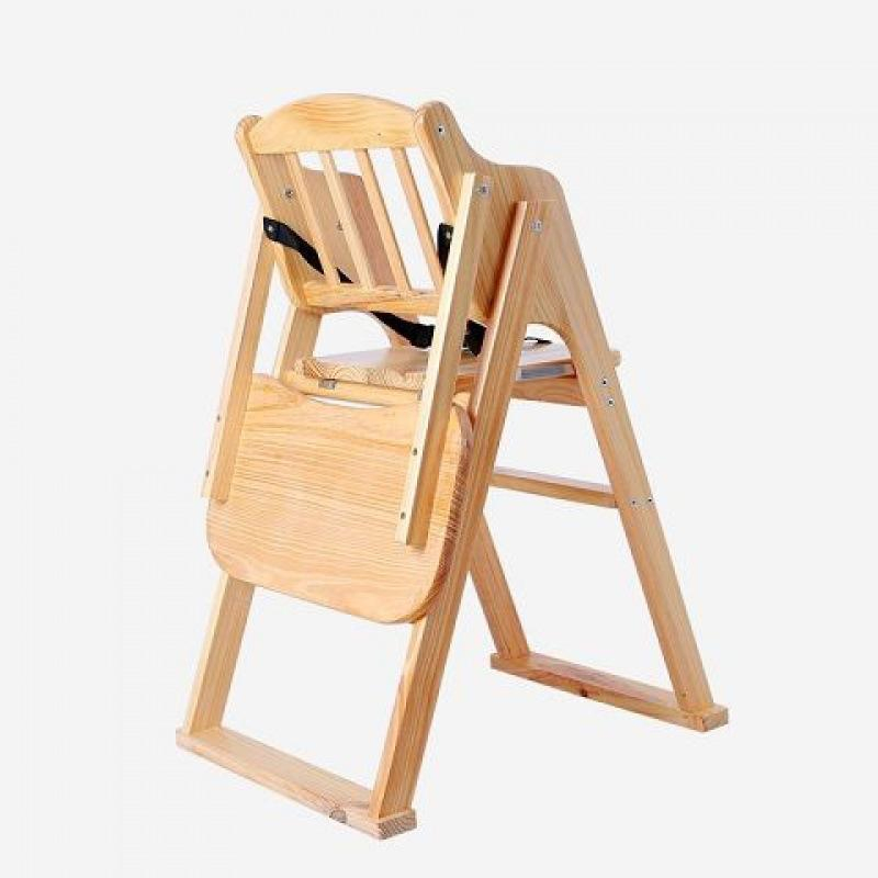 Baby High Chair - Wooden
