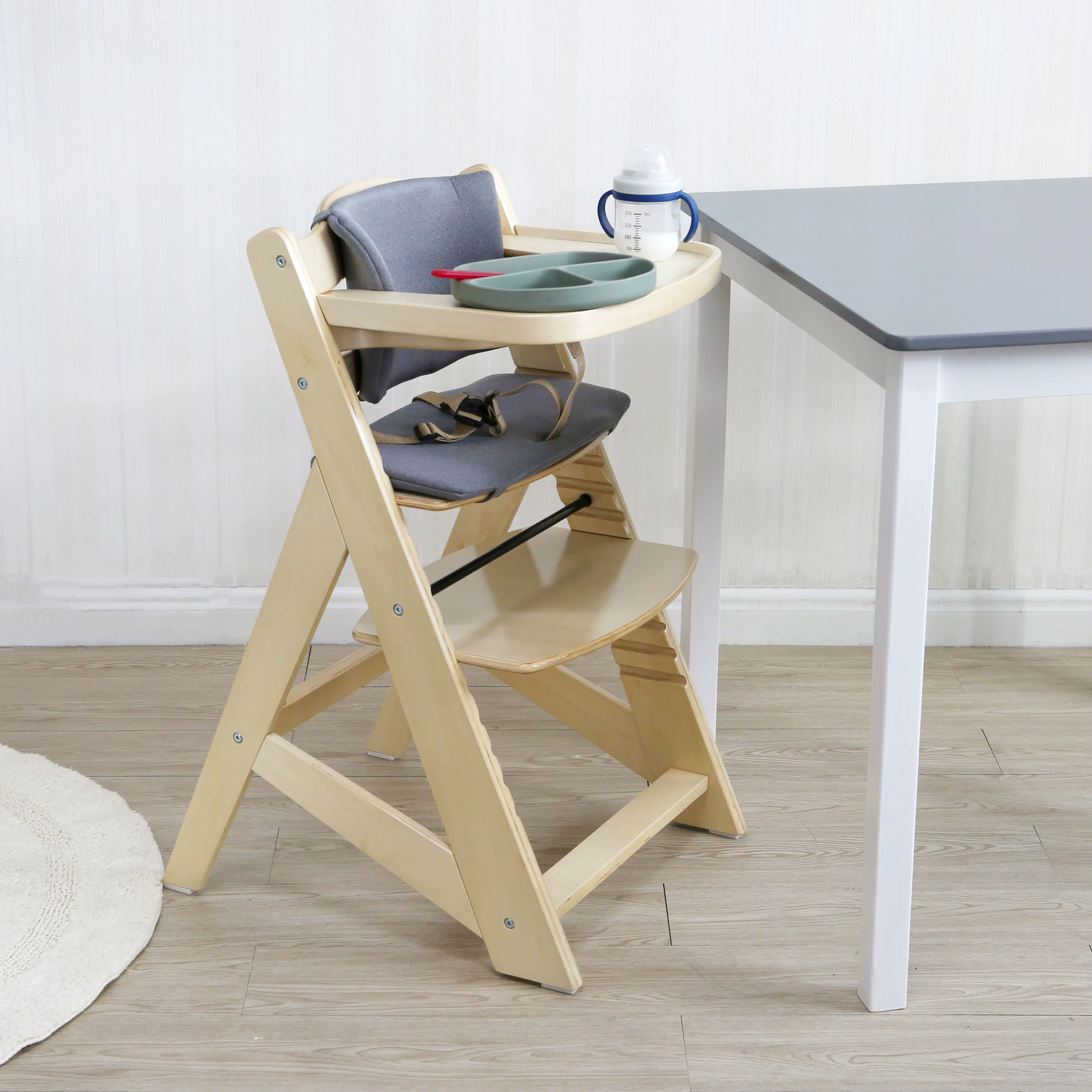 Baby High Chair - Wooden